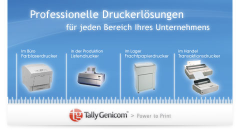 TallyGenicom-Drucker für Logistik und Handel